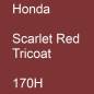 Preview: Honda, Scarlet Red Tricoat, 170H.